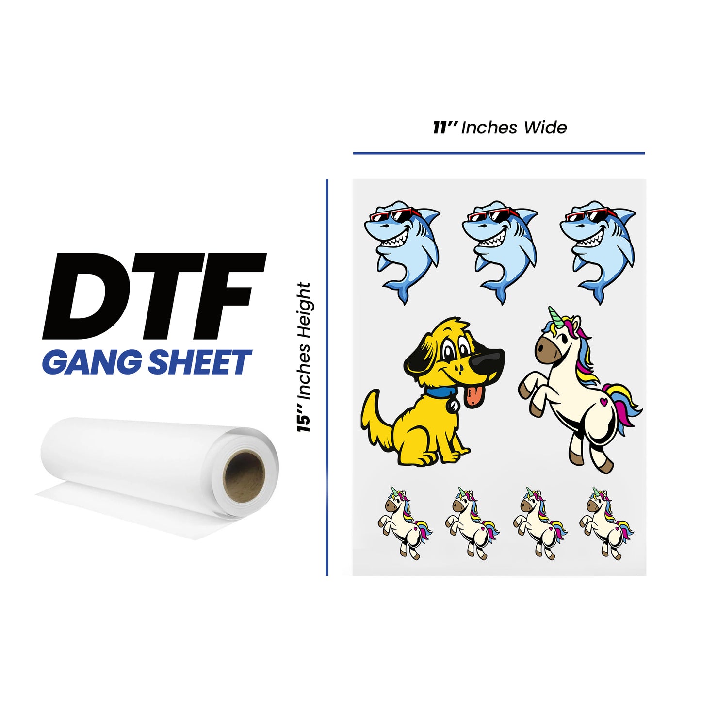 Générateur de feuilles de gang DTF