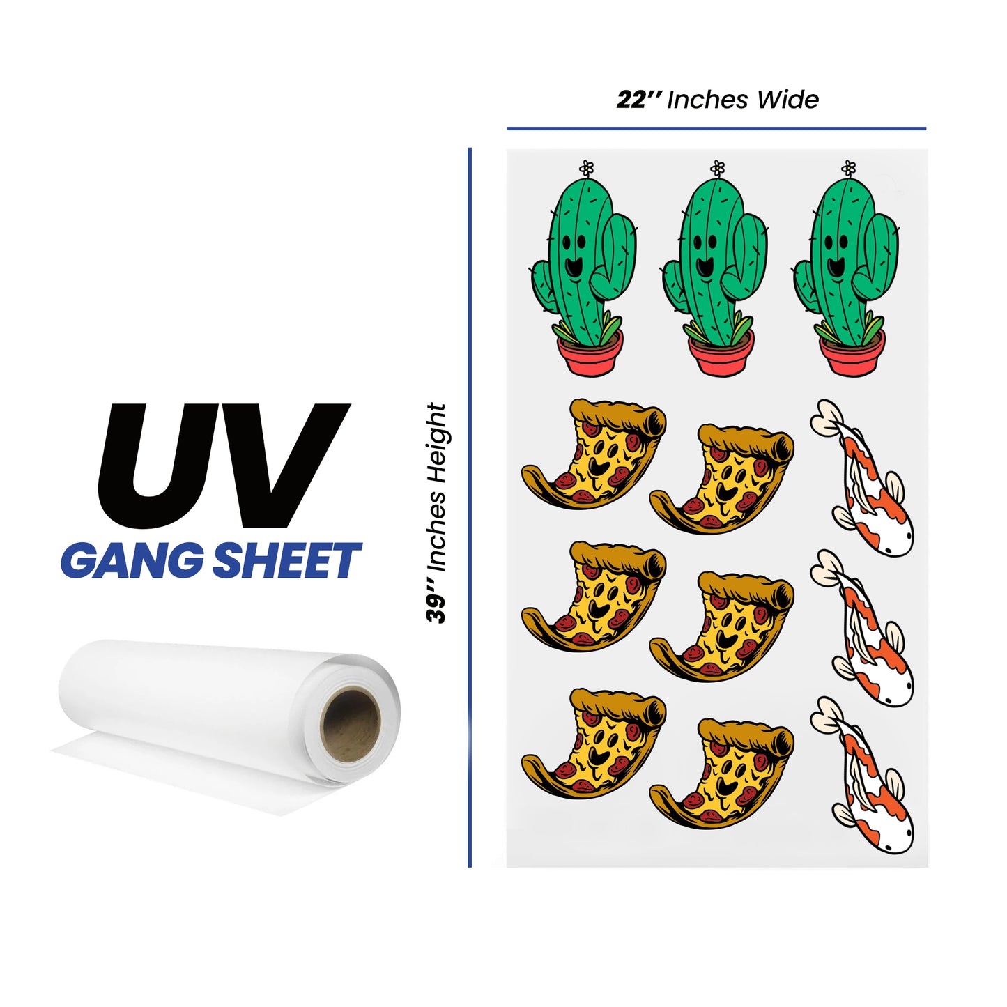 Générateur de feuilles de gang UV