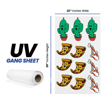 Générateur de feuilles de gang UV